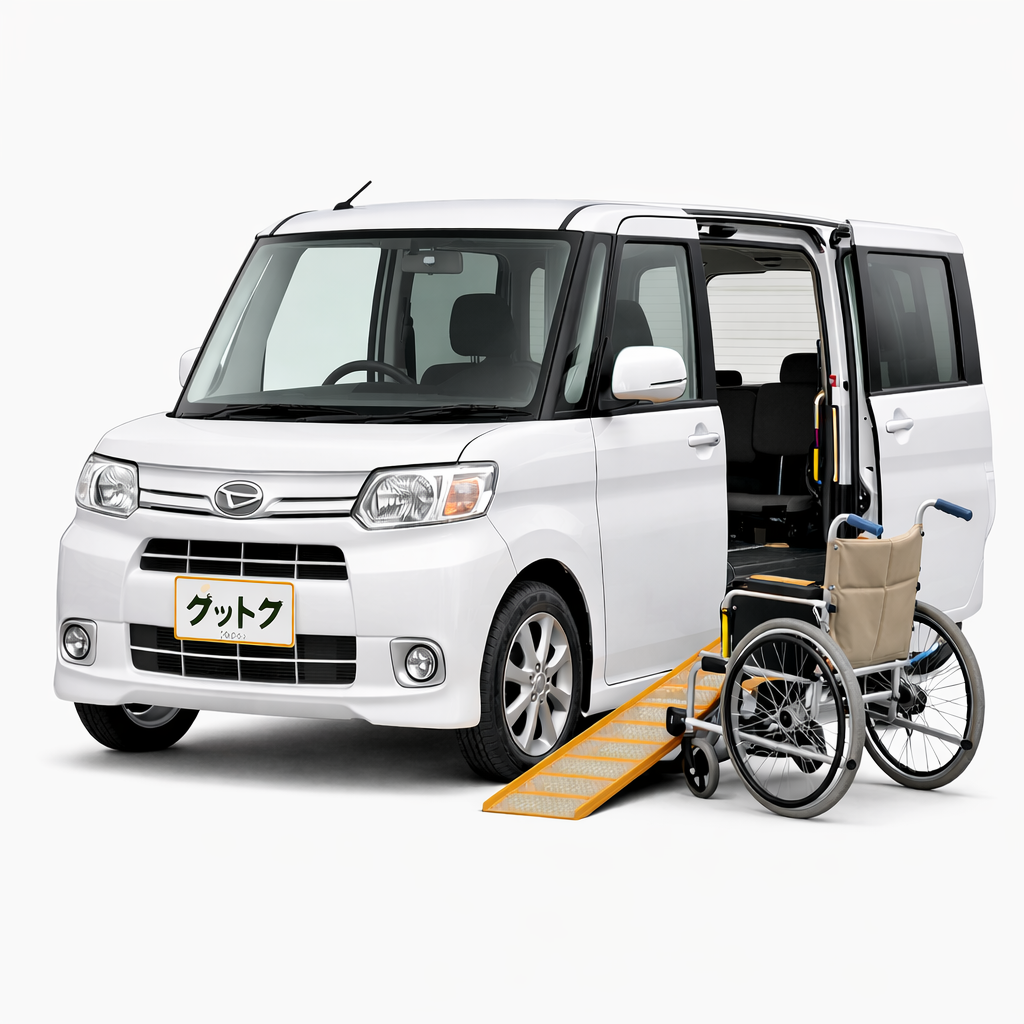 Nクラス：姫路・福崎の格安マンスリーレンタカー 福祉車両・介護車両（スローパータイプ）